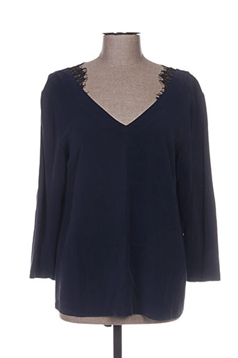 the korner chemises femme de couleur bleu