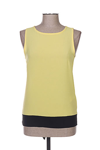 fracomina chemises femme de couleur jaune