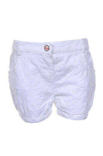 orchestra shorts / bermudas fille de couleur blanc