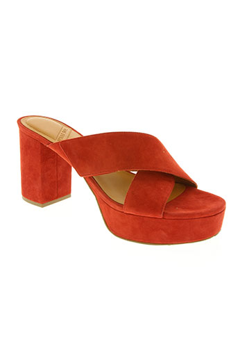 what for chaussures femme de couleur rouge