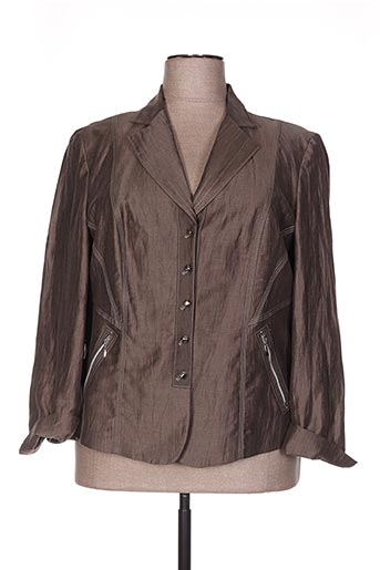 gerry weber vestes femme de couleur marron