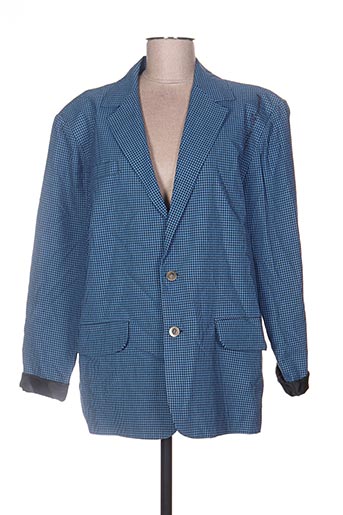 marie françoise arnaud vestes femme de couleur bleu