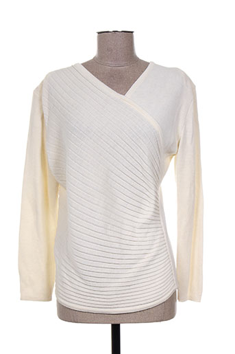 jean desses pulls femme de couleur beige