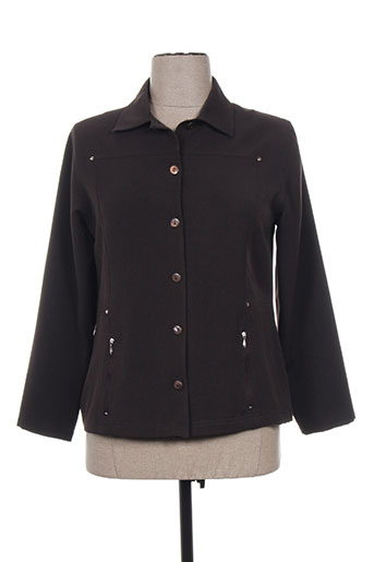 telmail vestes femme de couleur marron