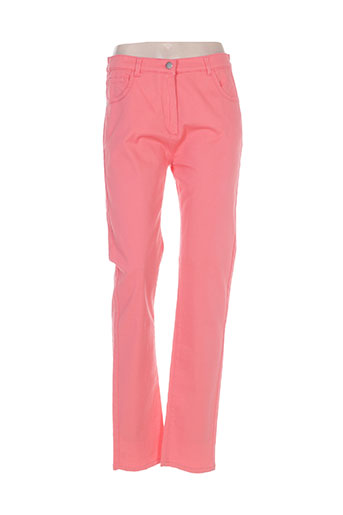 griffon pantalons femme de couleur orange