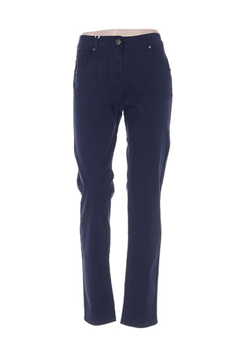 griffon pantalons femme de couleur bleu