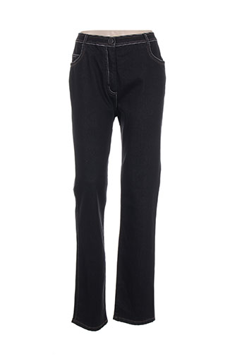 jensen pantalons femme de couleur noir