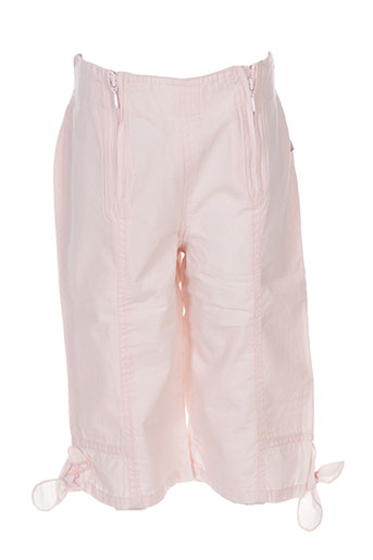 jean bourget shorts / bermudas fille de couleur rose