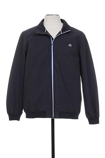 armor lux vestes homme de couleur bleu