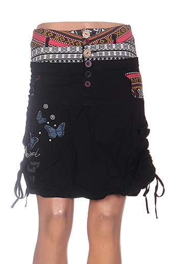 desigual jupes femme de couleur noir