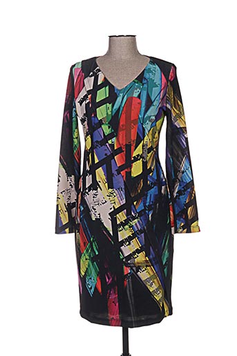 eroke robes femme de couleur noir