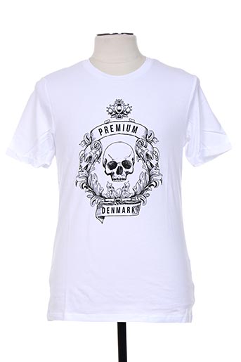 jack & jones t-shirts homme de couleur blanc