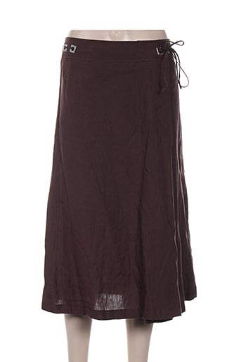 maxmara jupes femme de couleur marron