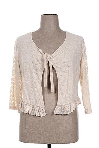 enjoy vestes femme de couleur beige