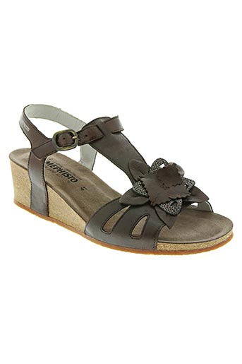 mephisto chaussures femme de couleur marron
