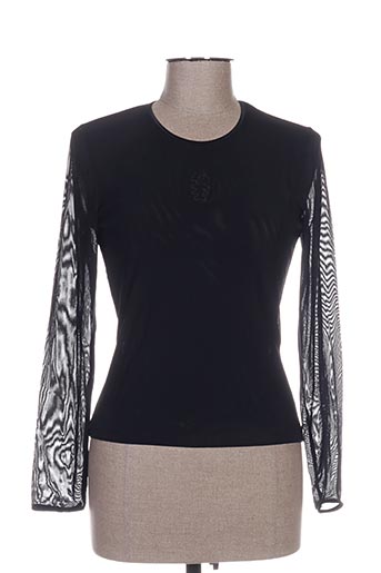 diplodocus t-shirts femme de couleur noir