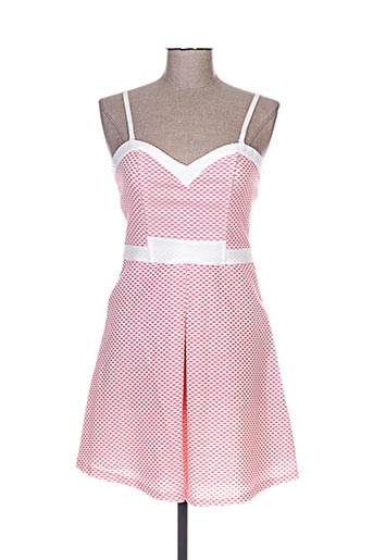 jus d'orange robes femme de couleur rose