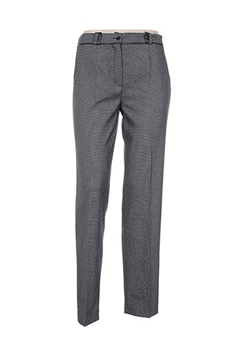 jean delfin pantalons femme de couleur noir