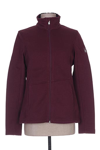 spyder vestes femme de couleur violet