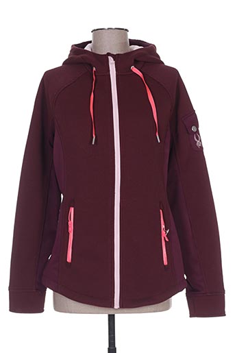 spyder vestes femme de couleur violet