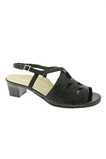 hassia chaussures femme de couleur noir