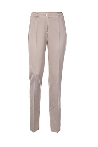 pauporté pantalons femme de couleur beige