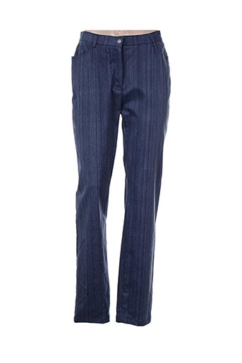 weinberg pantalons femme de couleur bleu