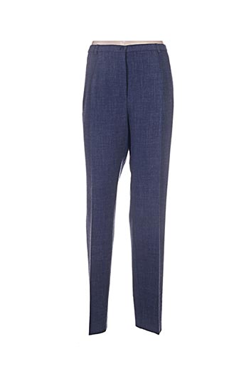 pauporté pantalons femme de couleur bleu