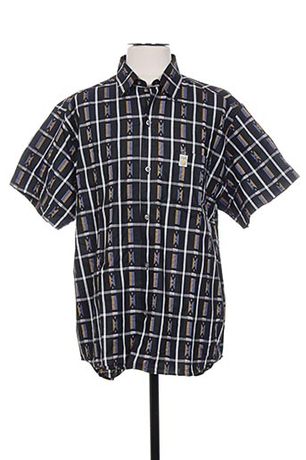 verte vallee chemises homme de couleur noir