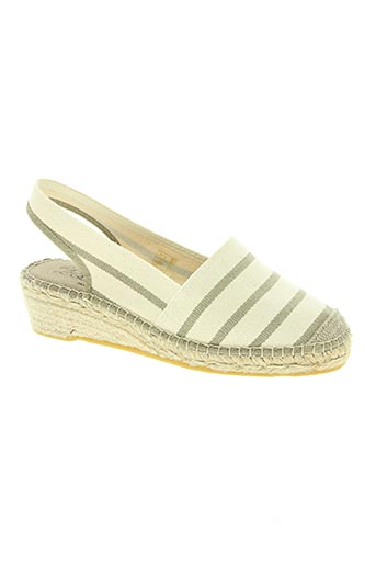 la maison de l'espadrille chaussures femme de couleur beige