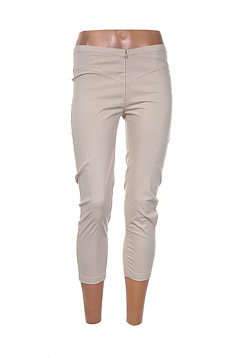 womn pantacourts femme de couleur beige