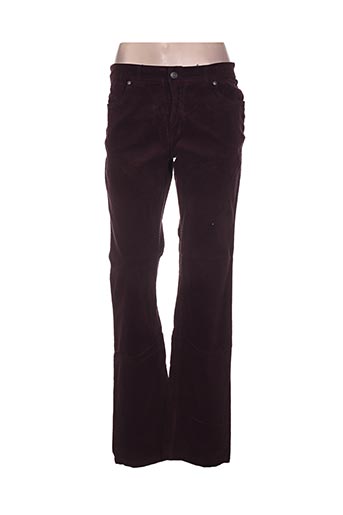image pantalons femme de couleur violet