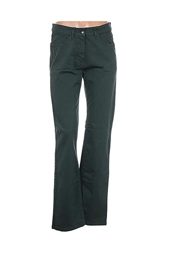 d'auvry pantalons femme de couleur vert