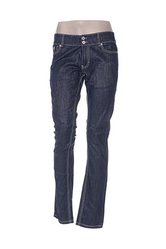 #red/legend pantalons femme de couleur bleu