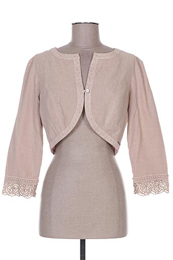 enjoy vestes femme de couleur beige