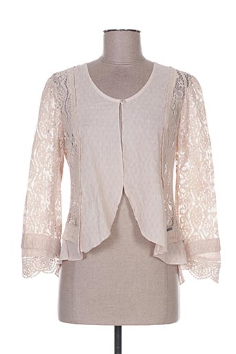 enjoy vestes femme de couleur beige