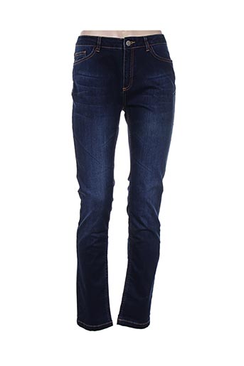 voodoo jeans femme de couleur bleu