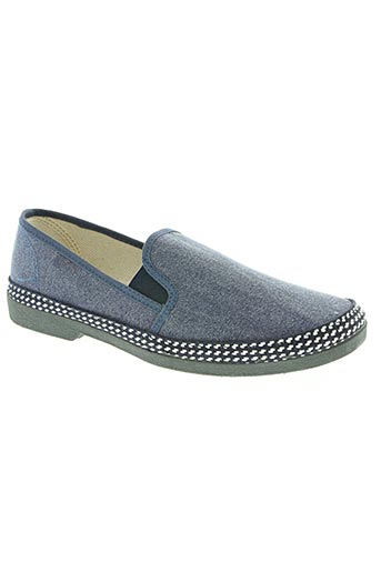 la maison de l'espadrille chaussures homme de couleur bleu