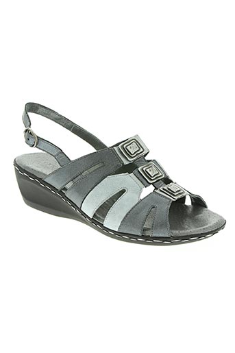geo-reino chaussures femme de couleur gris