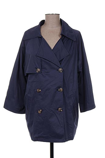 molly bracken manteaux femme de couleur bleu