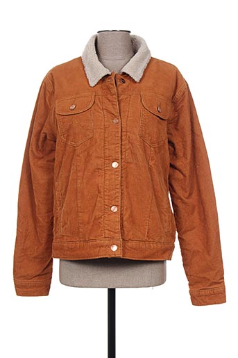 wrangler vestes femme de couleur marron