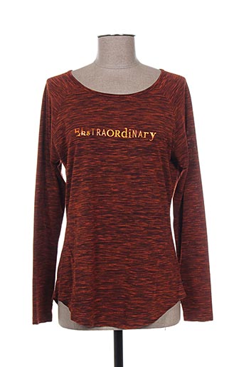nü t-shirts femme de couleur marron