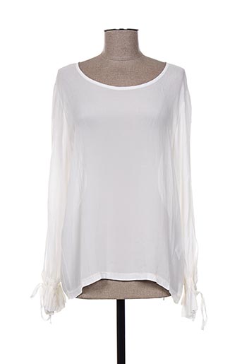 nü chemises femme de couleur blanc