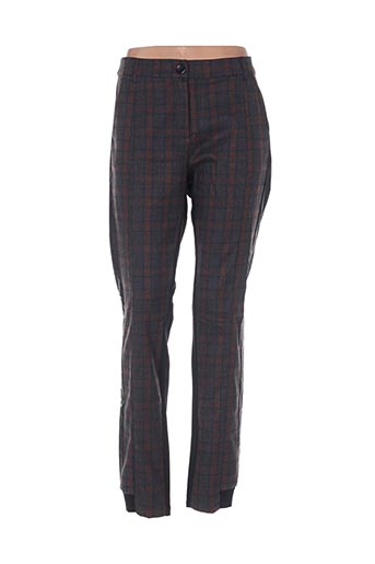 nü pantalons femme de couleur gris