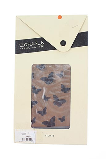 zohara lingerie femme de couleur beige