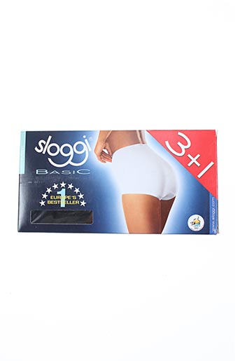 sloggi lingerie femme de couleur noir