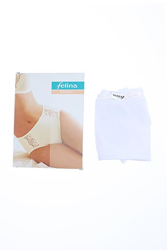 felina lingerie femme de couleur blanc