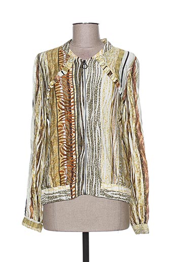 aaiko vestes femme de couleur jaune