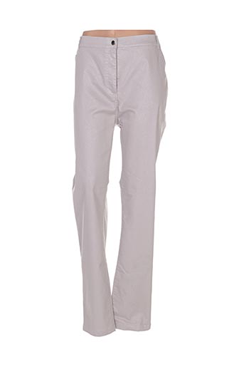 griffon pantalons femme de couleur gris