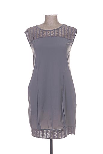 maloka robes femme de couleur gris